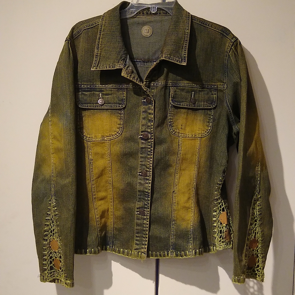 CJ-London distressed denim jacket